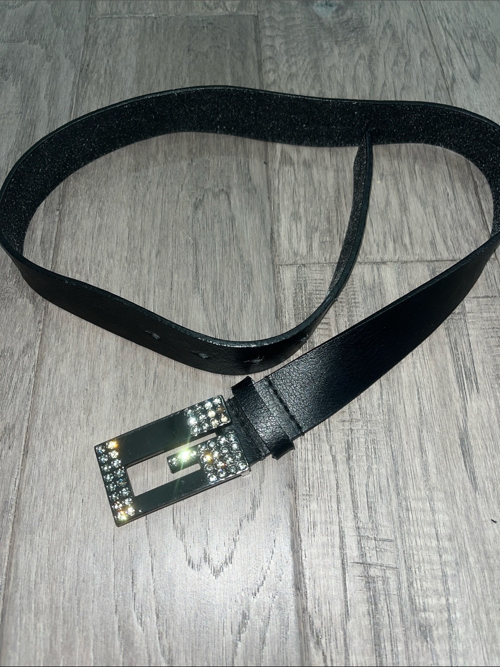 Vintage Guess Rhinestone Belt